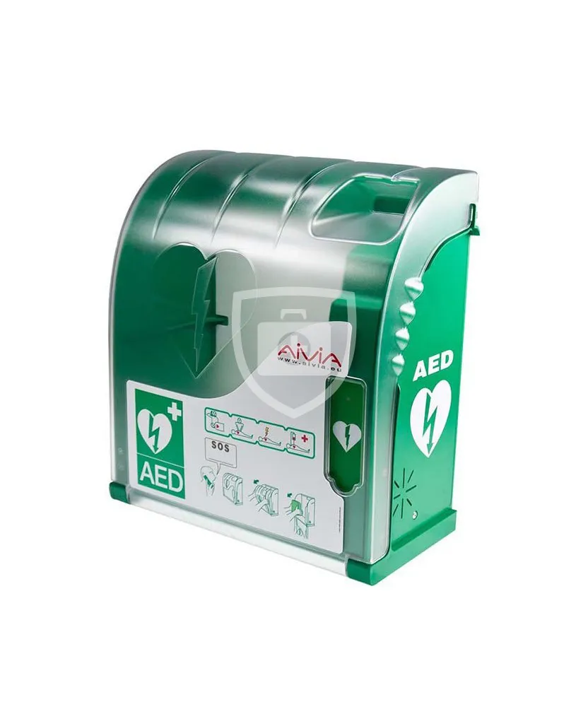 Aivia 205 AED kast met alarm, verwarming en verlichting