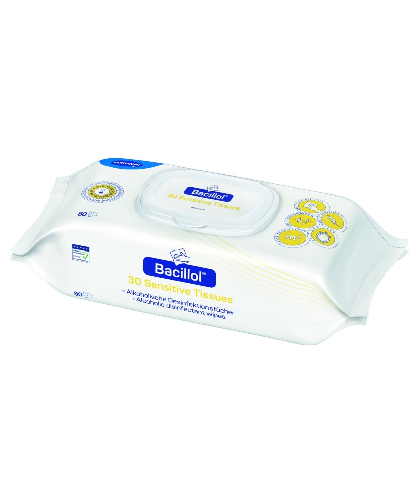 Bacillol 30 desinfectie tissues (80 doekjes)