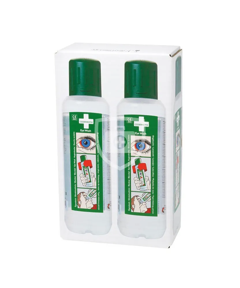Cederroth oogspoelflessen 2 x 500 ml