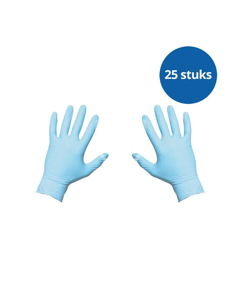Nitril handschoenen per 25 paar