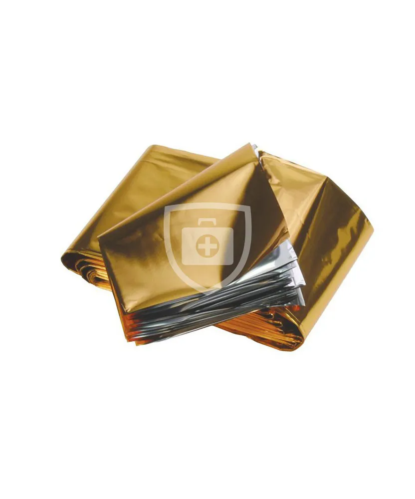 Reddingsdeken goud/zilver