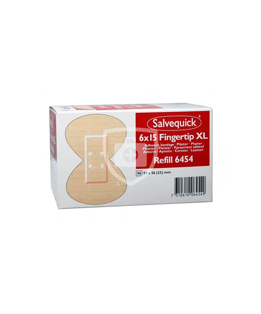 Salvequick 6 pack navulling 6454 - 15 vingertoppleisters XL