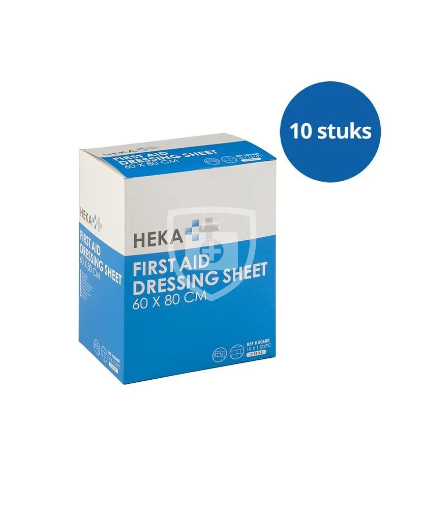 Verbanddoek 60 x 80 cm - 10 stuks